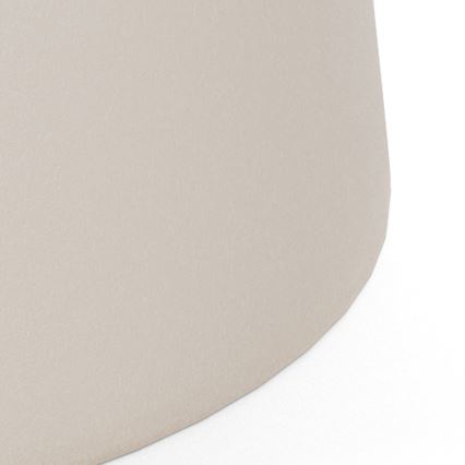 Mesa de centro SANTORINI Ø 70 cm bege/cinzento/cerâmica