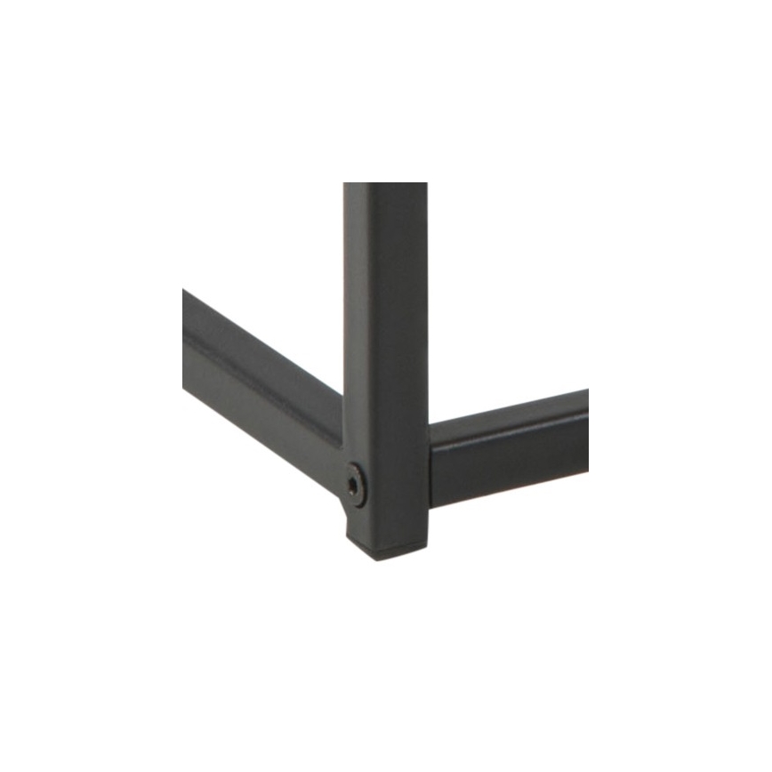 Mesa de centro SARON carvalho/preto