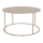Mesa de centro SARON, diâmetro 80 cm, cinzenta