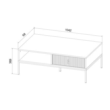Mesa de centro SUE preta