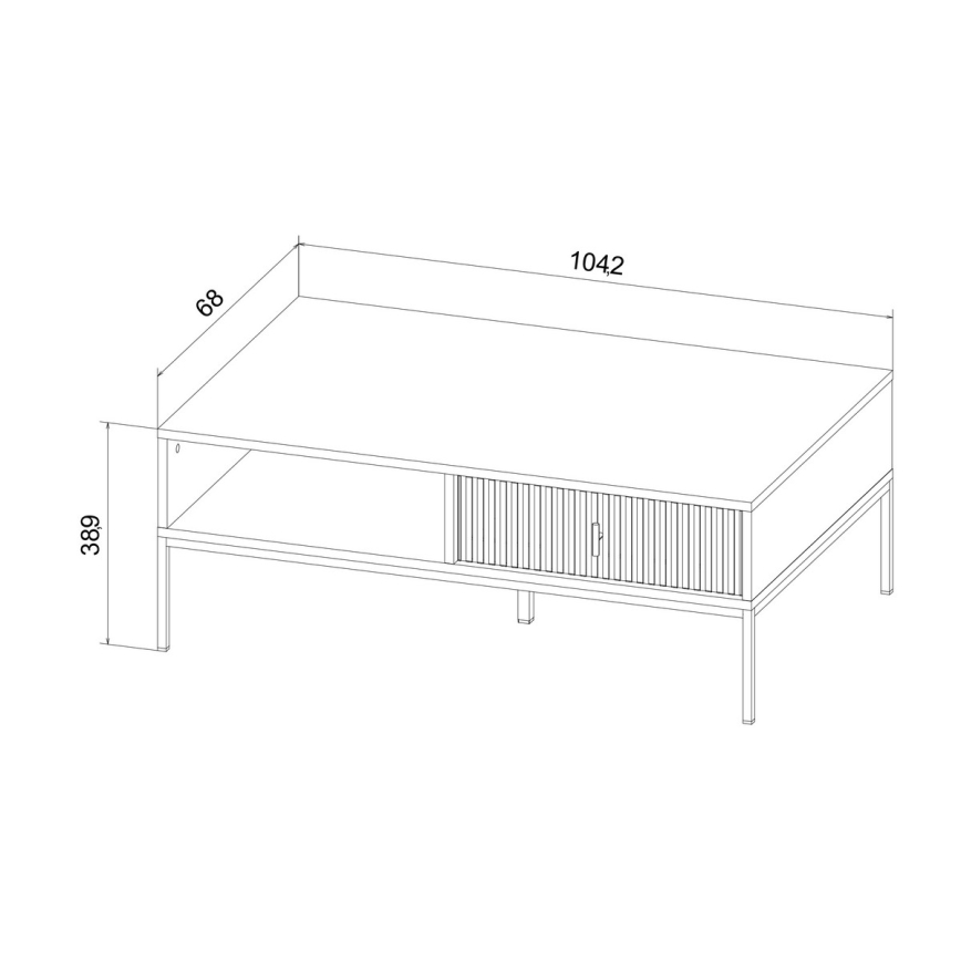Mesa de centro SUE preta