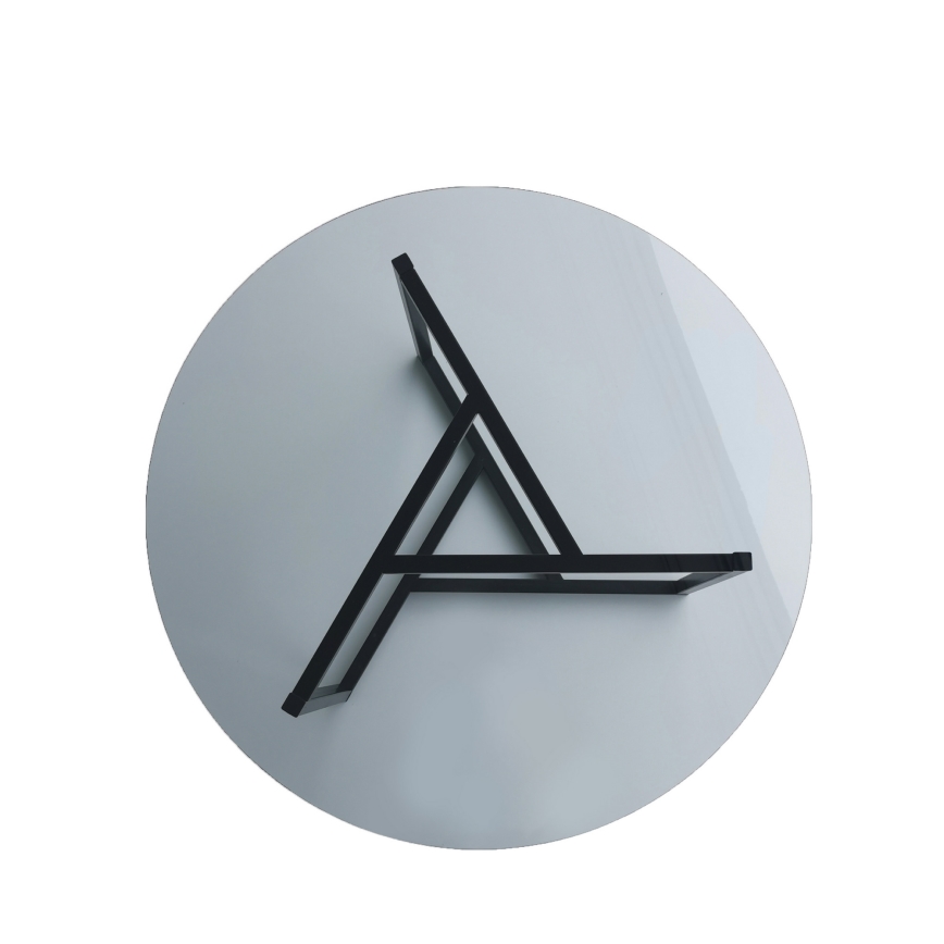 Mesa de centro TRIO 42x75 cm preto