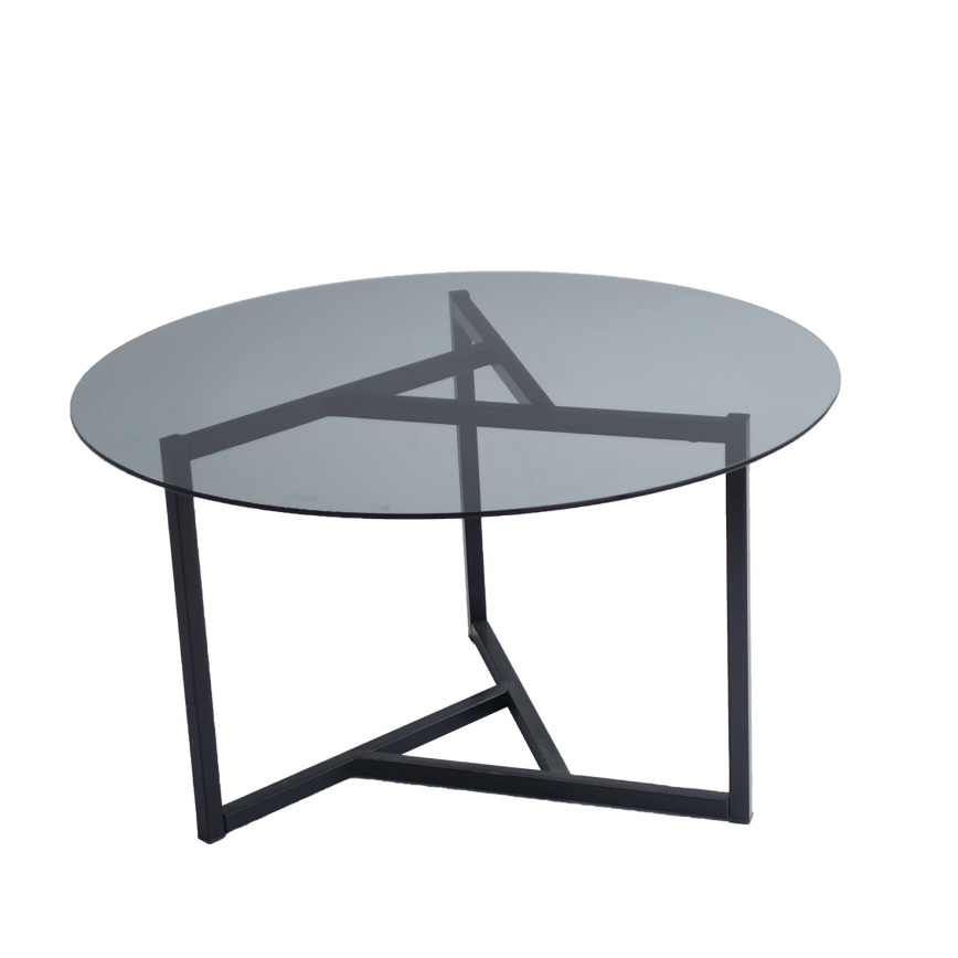 Mesa de centro TRIO 42x75 cm preto