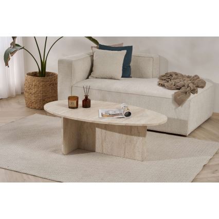 Mesa de centro VARUM 120x65 cm bege