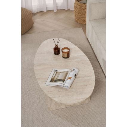 Mesa de centro VARUM 120x65 cm bege