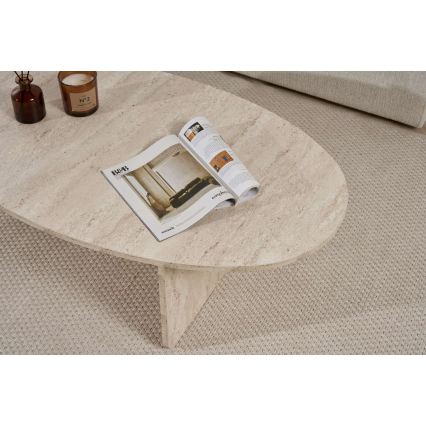Mesa de centro VARUM 120x65 cm bege