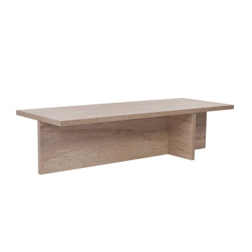 Mesa de centro VERUM 120x45 cm bege