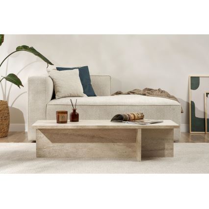 Mesa de centro VERUM 120x45 cm bege
