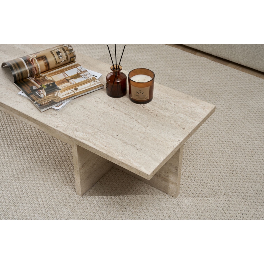 Mesa de centro VERUM 120x45 cm bege
