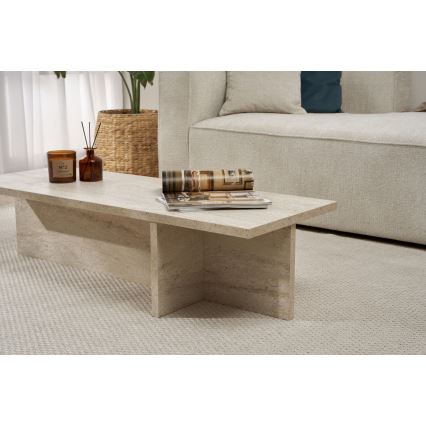 Mesa de centro VERUM 120x45 cm bege