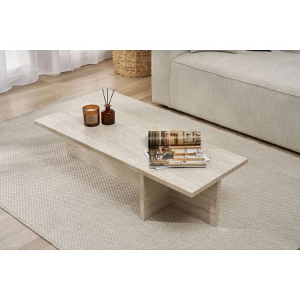 Mesa de centro VERUM 120x45 cm bege