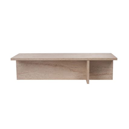 Mesa de centro VERUM 120x45 cm bege