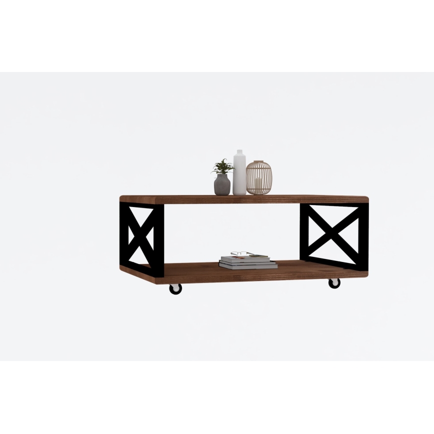 Mesa de centro YUSO 42,5x98 cm pinho