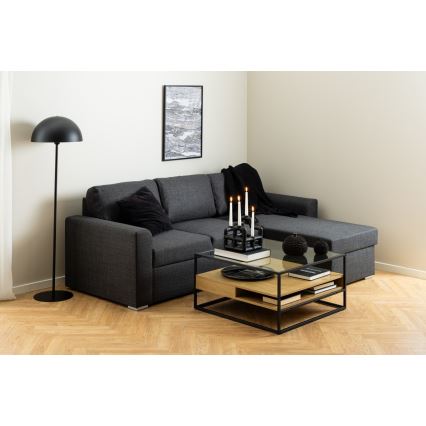 Mesa de centro ZEIN carvalho/preto