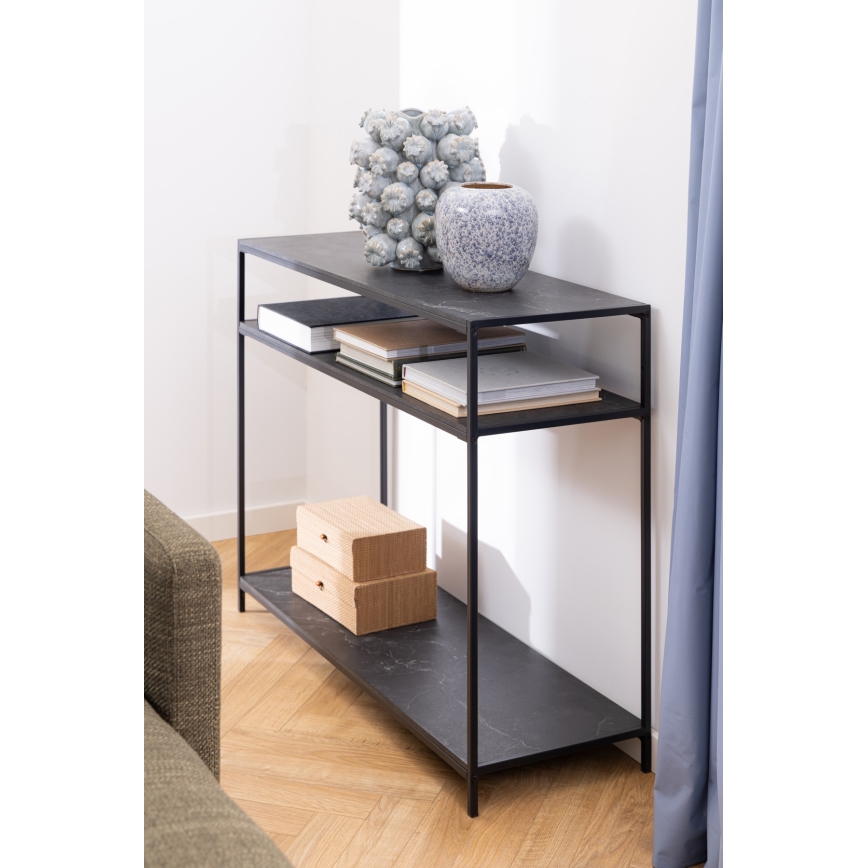 Mesa de consola ALMA antracite