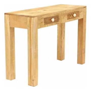 Mesa de consola MANU 76x110 cm maciça/mangueira