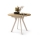 Mesa de jantar ARTUR carvalho artisan/bege