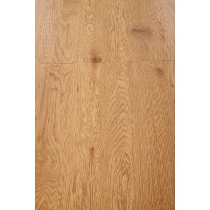 Mesa de jantar BALNOR carvalho/preto