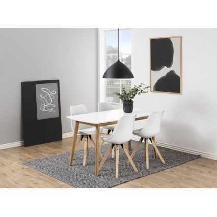 Mesa de jantar BERG branco