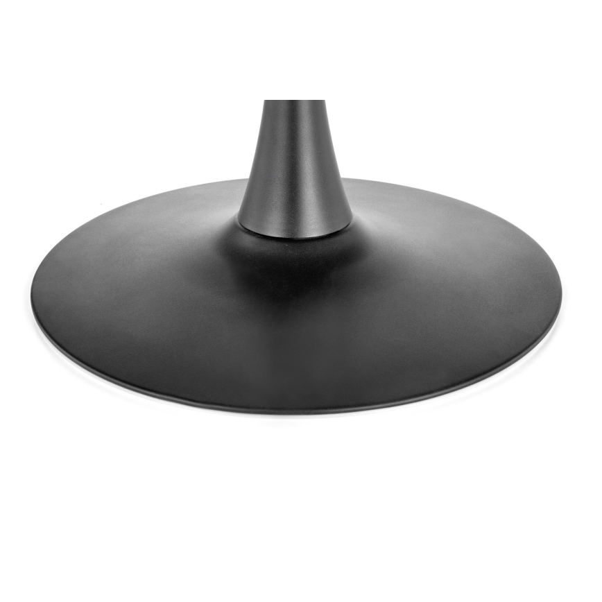 Mesa de jantar CARMELO 75x100 cm preto/castanho