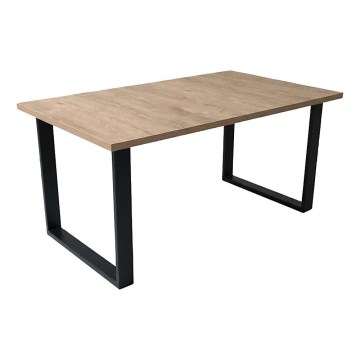 Mesa de jantar extensível COLIN carvalho