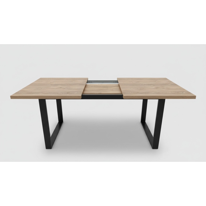 Mesa de jantar extensível COLIN carvalho