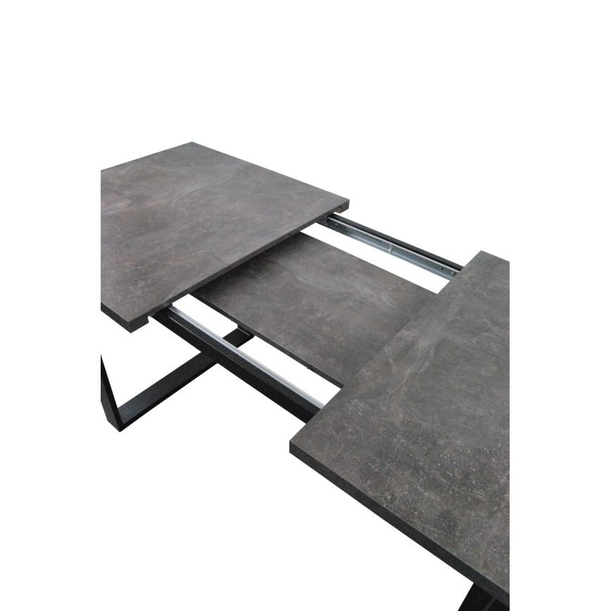 Mesa de jantar extensível COLIN cinza