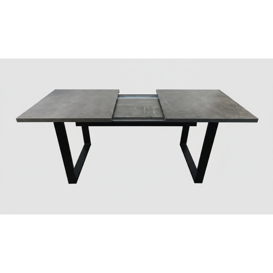 Mesa de jantar extensível COLIN cinza