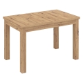 Mesa de jantar extensível DOO 120/160x75 cm dub artisan