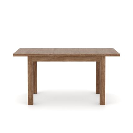 Mesa de jantar extensível DOO 120/160x75 cm, nogueira clara