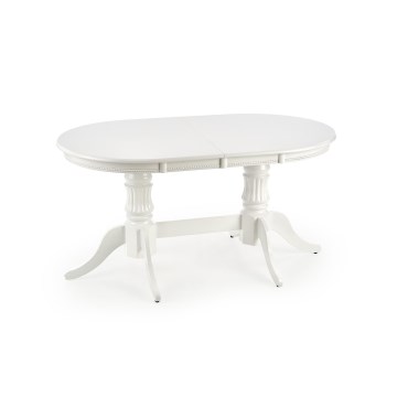 Mesa de jantar extensível FUERTE 150/190x90 cm branca