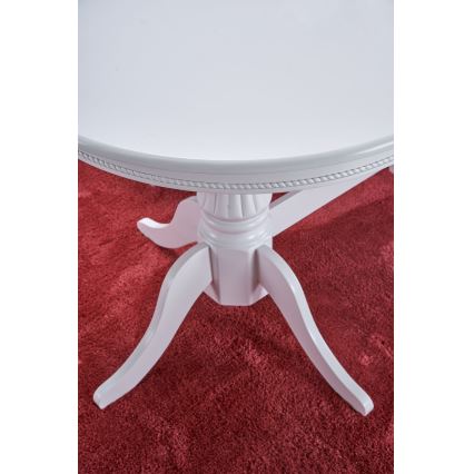 Mesa de jantar extensível FUERTE 150/190x90 cm branca