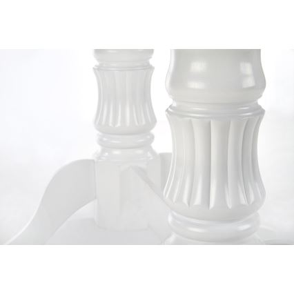 Mesa de jantar extensível FUERTE 150/190x90 cm branca