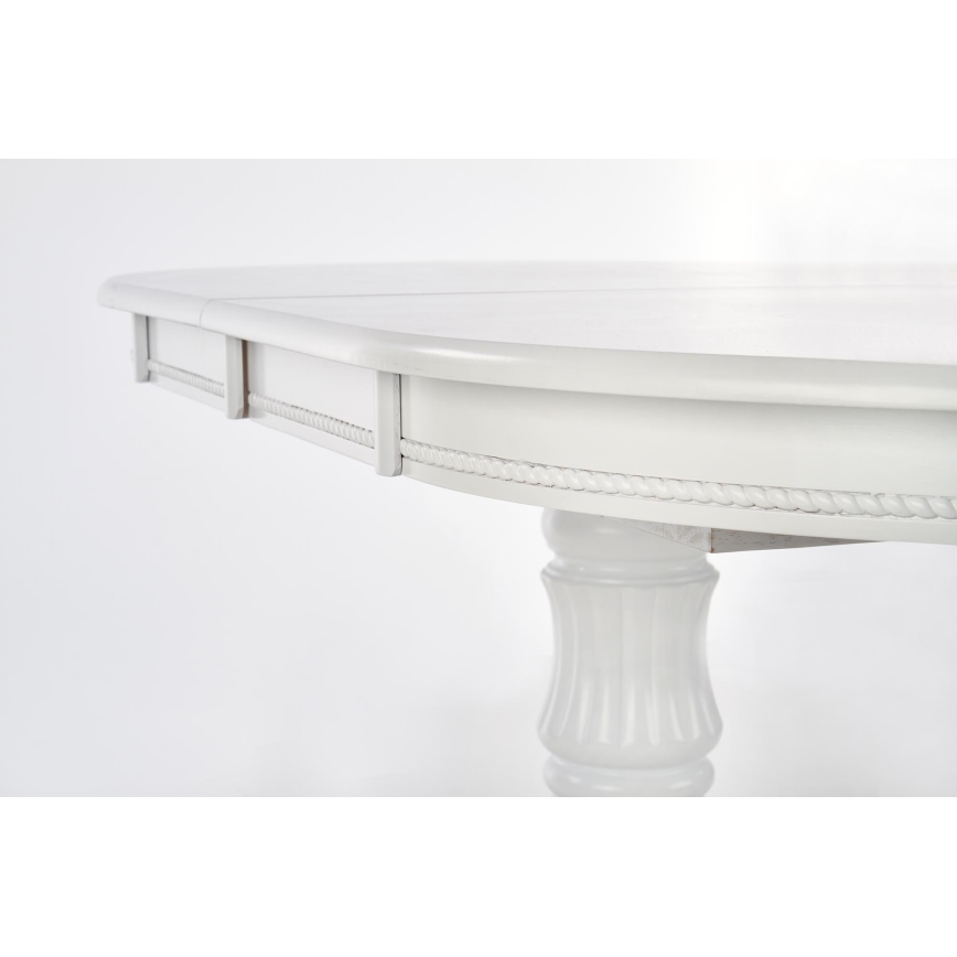 Mesa de jantar extensível FUERTE 150/190x90 cm branca