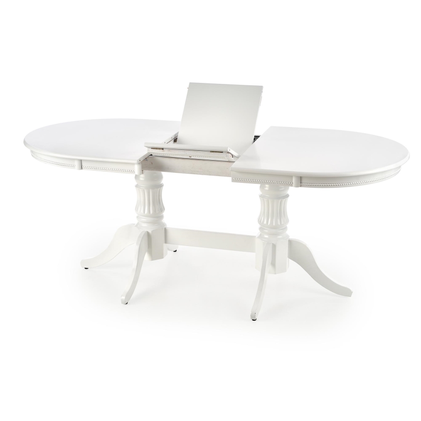 Mesa de jantar extensível FUERTE 150/190x90 cm branca