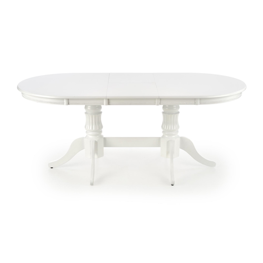 Mesa de jantar extensível FUERTE 150/190x90 cm branca
