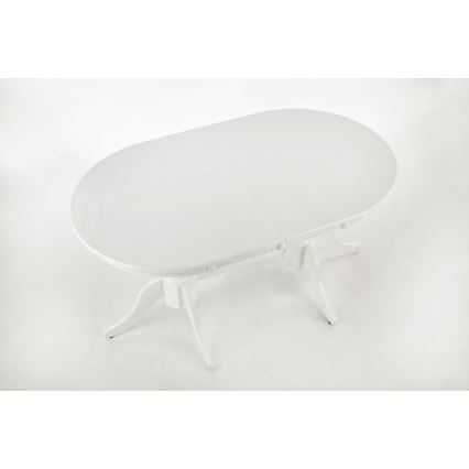 Mesa de jantar extensível FUERTE 150/190x90 cm branca