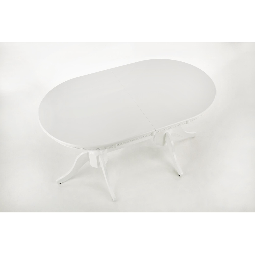 Mesa de jantar extensível FUERTE 150/190x90 cm branca
