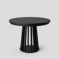 Mesa de jantar extensível NEXUS 100/140 x 77 cm, preta