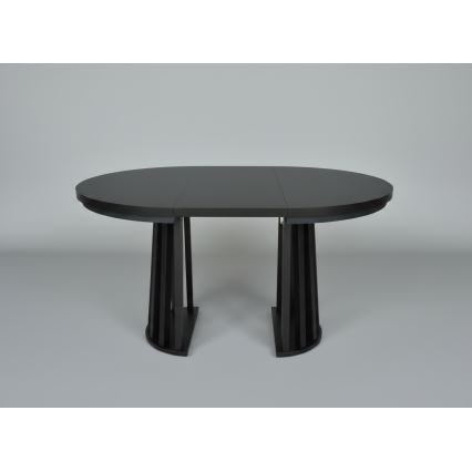 Mesa de jantar extensível NEXUS 100/140 x 77 cm, preta