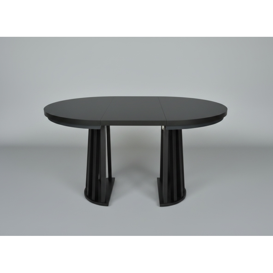 Mesa de jantar extensível NEXUS 100/140 x 77 cm, preta