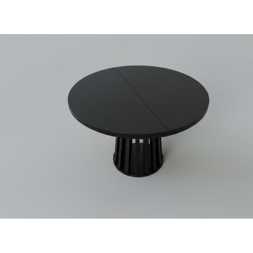 Mesa de jantar extensível NEXUS 100/140 x 77 cm, preta