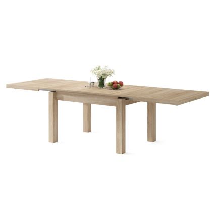 Mesa de jantar extensível para 12 pessoas RALF carvalho sonoma