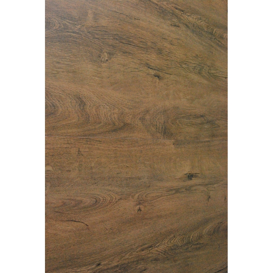 Mesa de jantar extensível SAMLE 150/190x80 cm carvalho Lefkas/preto