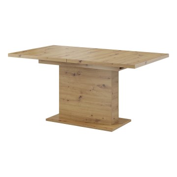 Mesa de jantar extensível STRAP em carvalho Artisan