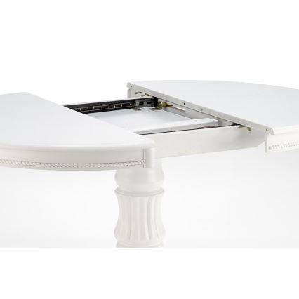 Mesa de jantar extensível WILLIAM branca