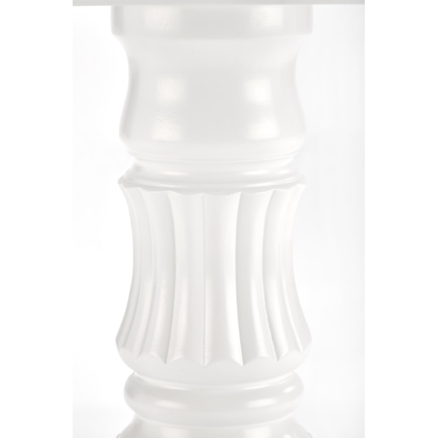 Mesa de jantar extensível WILLIAM branca