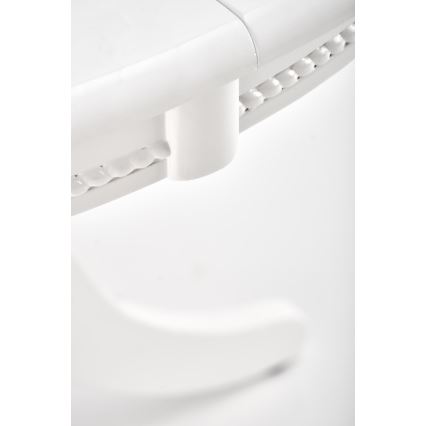 Mesa de jantar extensível WILLIAM branca