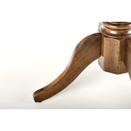 Mesa de jantar extensível WILLIAM em nogueira