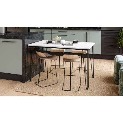 Mesa de jantar HALIJA branca